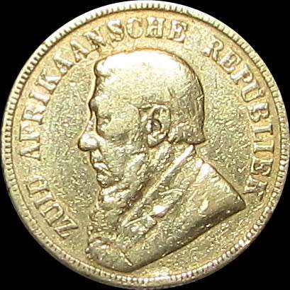 1893 Gold ZAR Pond