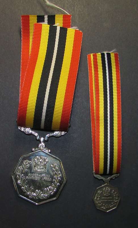 SADF - Full Size plus Miniature Southern Africa Medals