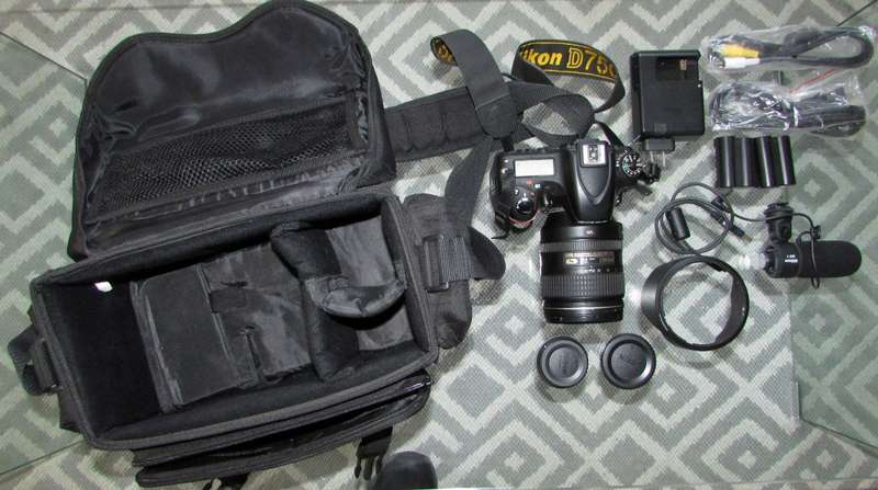 Nikon D750 DSLR Camera with 24-120mm VRII Lens - Shutter Count 22000