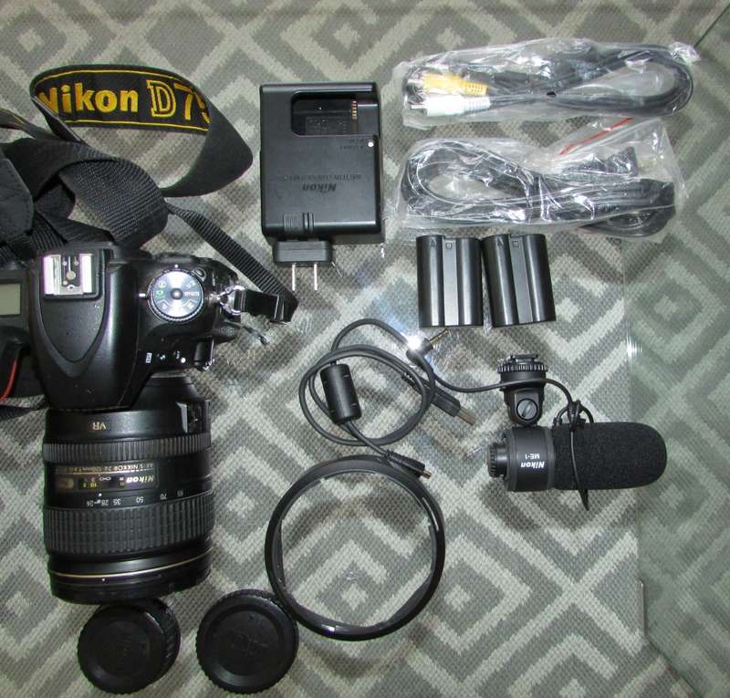 Nikon D750 DSLR Camera with 24-120mm VRII Lens - Shutter Count 22000