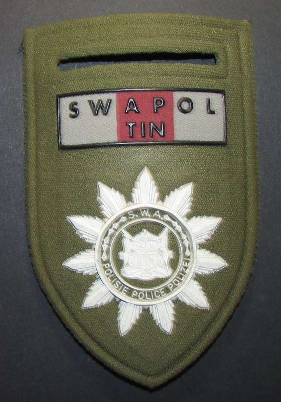 South West Africa Police Tin Tupper Flash