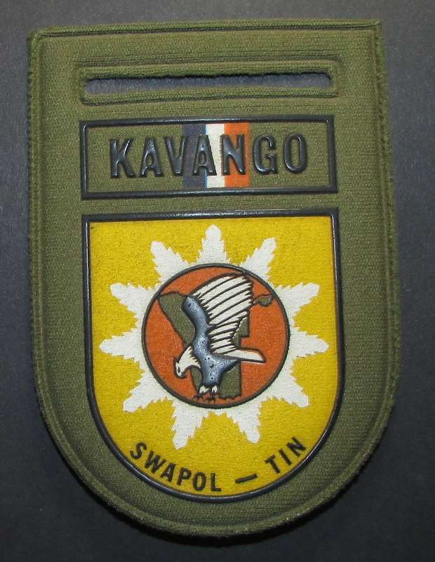 South West Africa Police Tin Kavango Tupper Flash