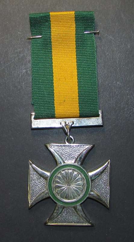 (Homelands) Venda Prisons Galantry Silver Cross ( Not often seen )