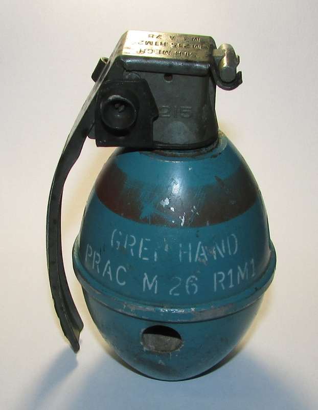 Border War - M26 Practise Grenade - Inert