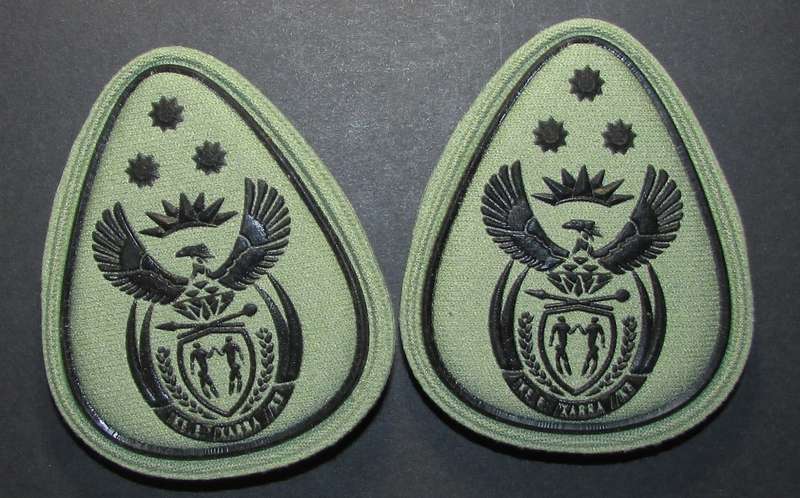 SA Army Chief Warrant Officer Rank Pair