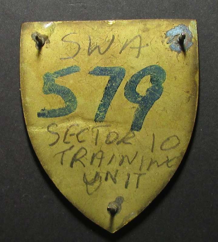 SADF - SWATF Sector 10 Training School Shoulder Flash