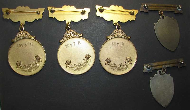 South African Shooting Competition Medallion Lot