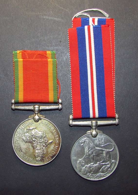 Full Size World War Two Pair to:W547896 J.G.Henderson