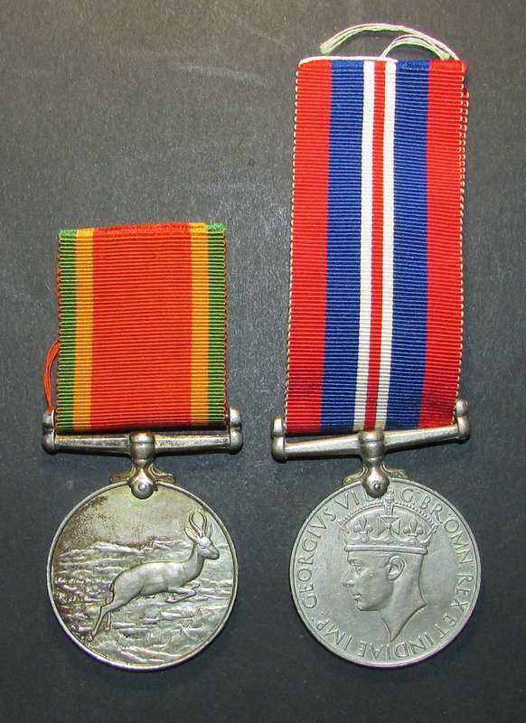 Full Size World War Two Pair to:W547896 J.G.Henderson