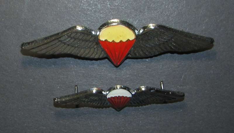 SADF - Freefall Parachute Wings ( Full Size plus Mess Dress )