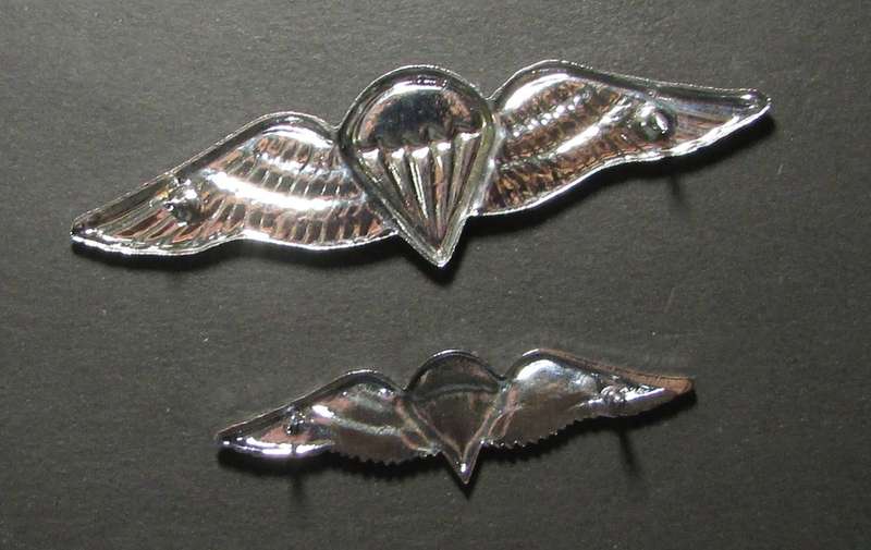 SADF - Freefall Parachute Wings ( Full Size plus Mess Dress )
