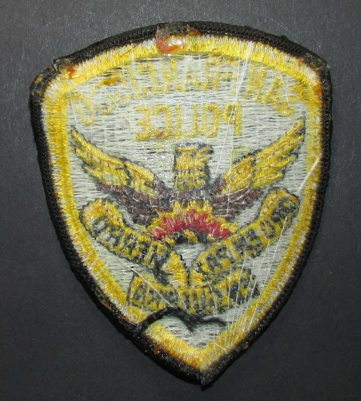 United States - San Francisco Police Patch Badge