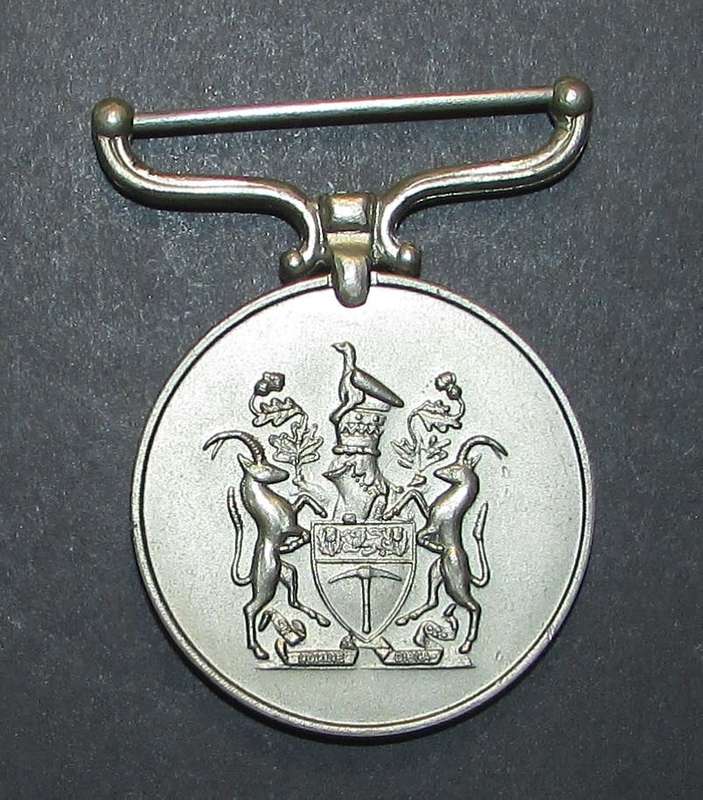 Rhodesia - Full Size General Service Medal :PR76532 RFN R.A.Lawson