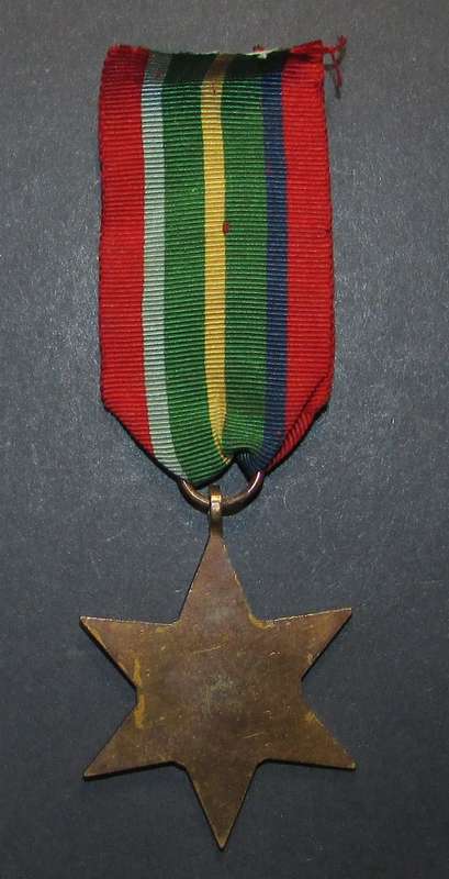 Full Size World War Two Atlantic Star: Not Named