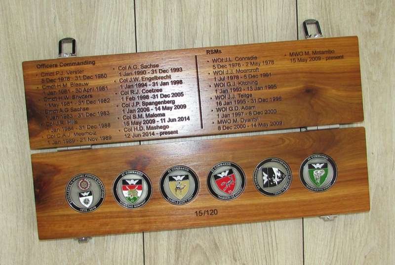 5 Special Forces Regiment ( Recce ) Commemorative Challange Coin Set in Case - Numbered