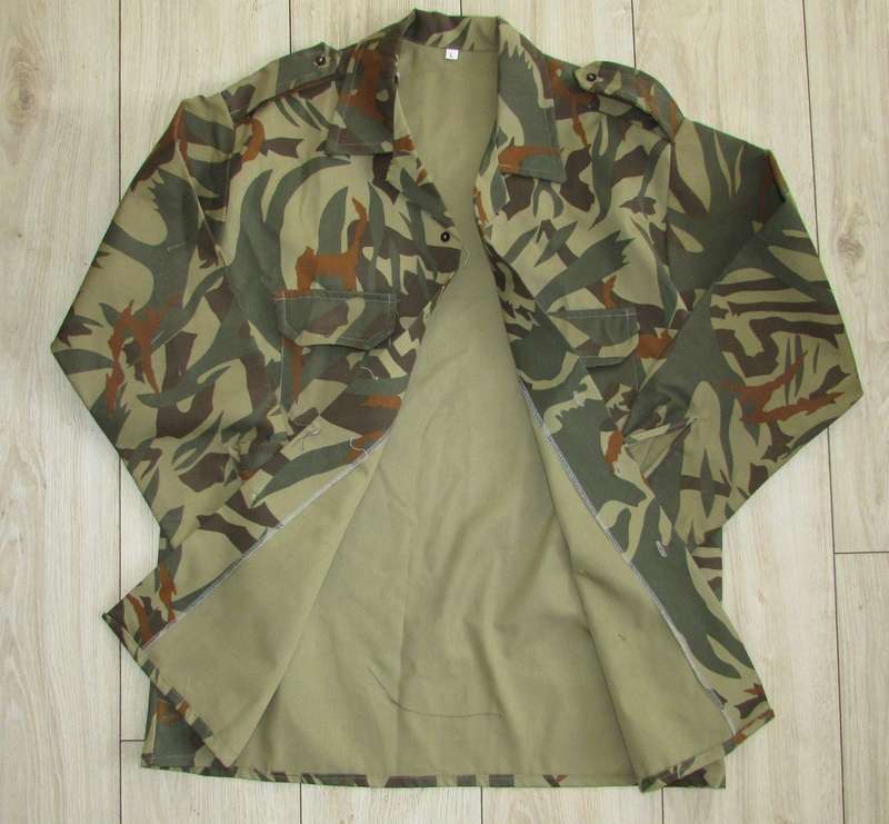 Bophuthatswana Police (Homelands) - Camouflage Long Sleeve Shirt - Large in Mint Condition