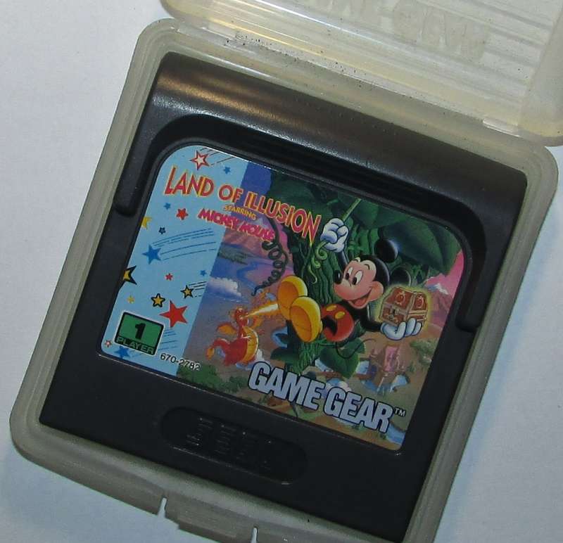 Vintage Sega Land of Illusion Game Gear