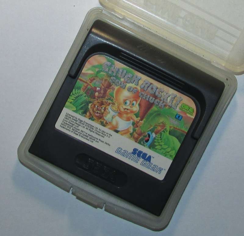Vintage Sega Chuck Rock 11 Game Gear