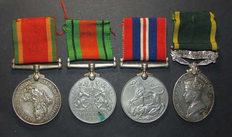 Full Size World War Two Efficiency Group:110761 R.Summers/SGT R.Summers SAAF