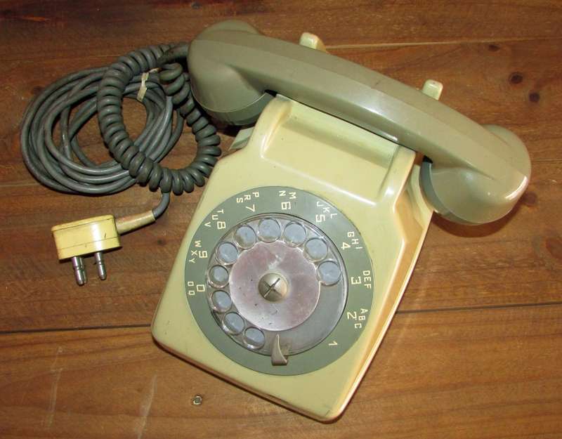 Retro Bakelite Telephone ( Used at a Railway Station )