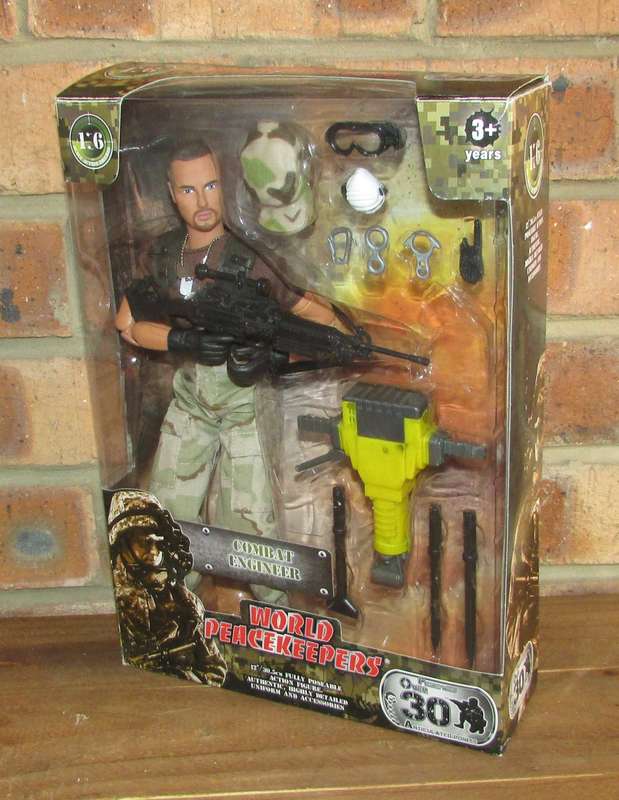 World Peacekeepers 1:6 Military & Adventure Action Figures - Combat Engineer