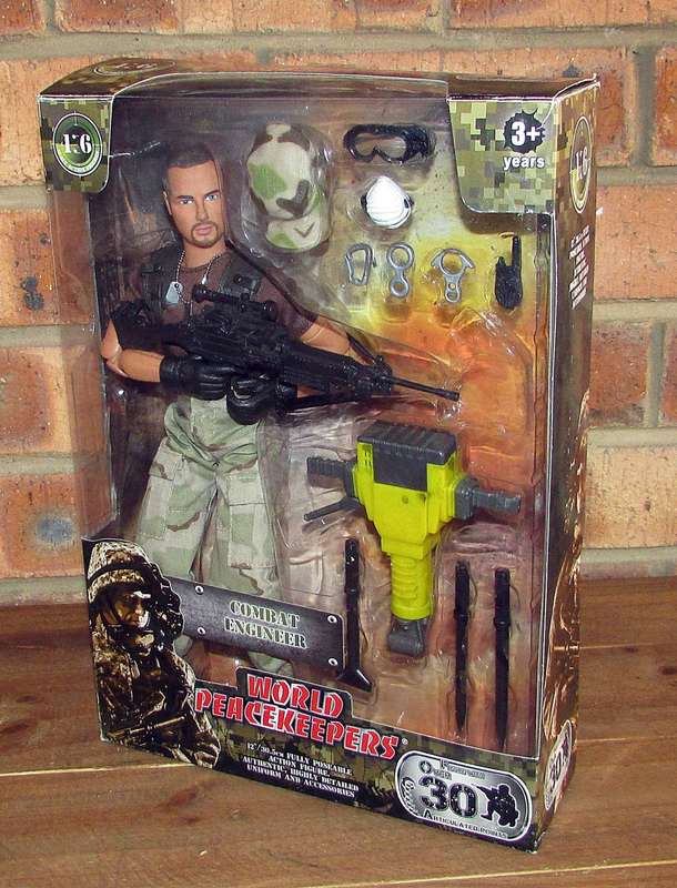 World Peacekeepers 1:6 Military & Adventure Action Figures - Combat Engineer