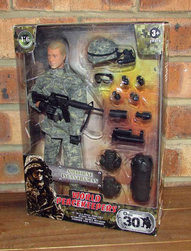 World Peacekeepers 1:6 Military & Adventure Action Figures - Airborne Infantrymen