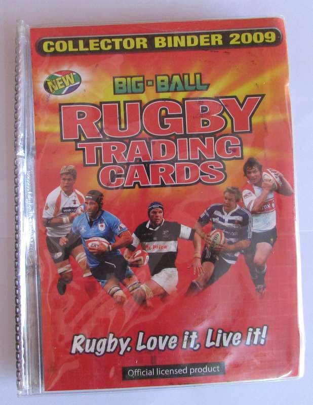 2009 Big Ball Rugby Trading Cards - Complete Set of 168 Cards in Folder