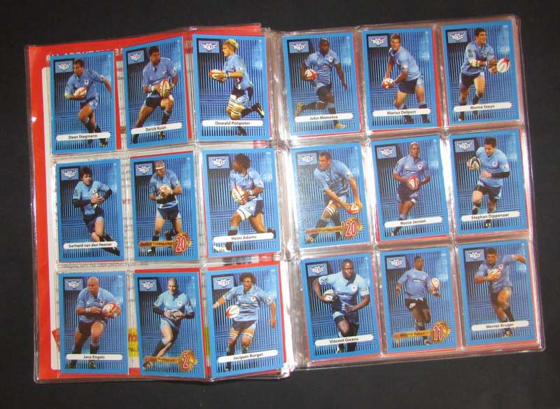 2009 Big Ball Rugby Trading Cards - Complete Set of 168 Cards in Folder