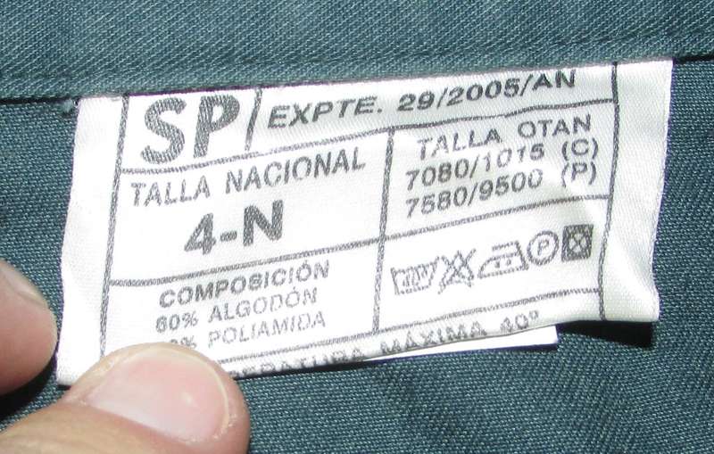 International - Spanish Army Green Jacket ( Top Condition )