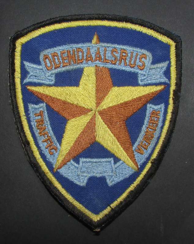 Odendaalrus Traffic Police Shoulder Flash ( Large )