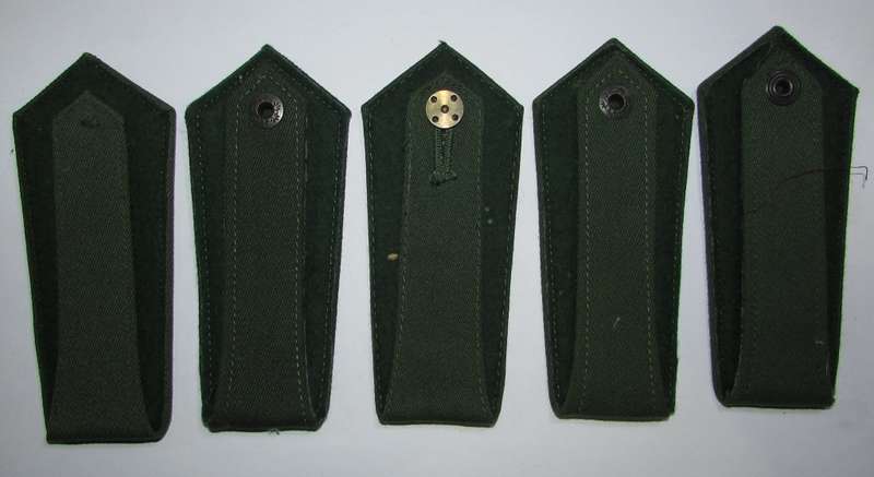 International - German Police Shoulder Ranks