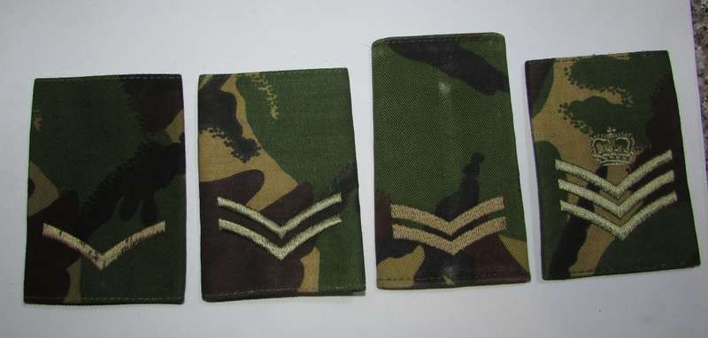 International - British Shoulder Ranks