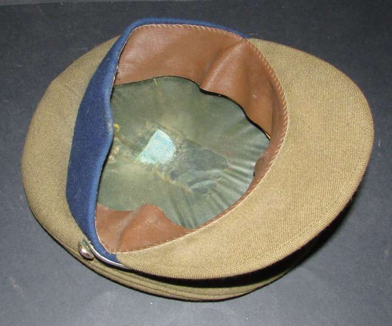 Rhodesia - British South African Police (BSAP)Peak Cap ( Well Used )