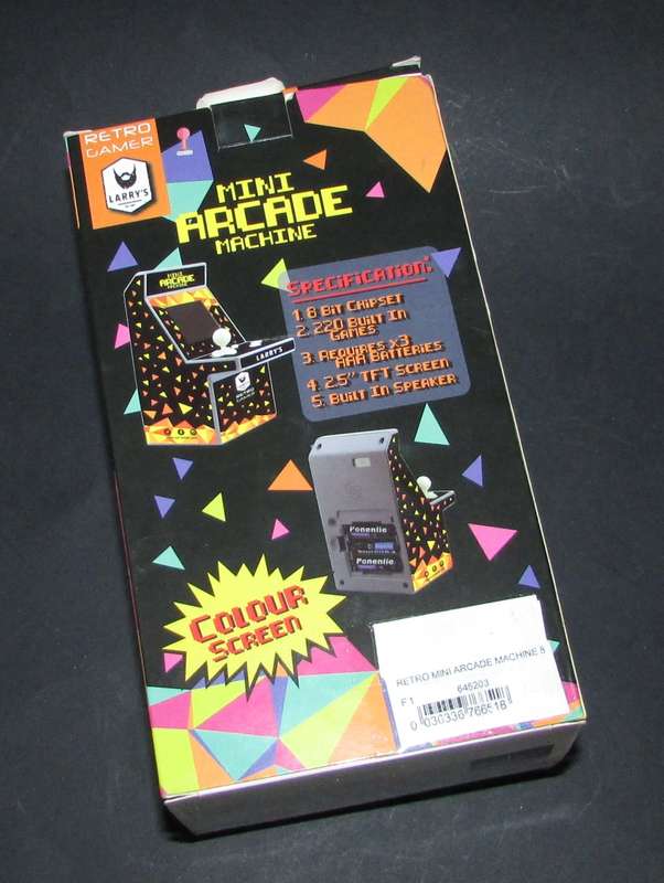 Retro Mini Arcade Machine ( From Musica ) Boxed