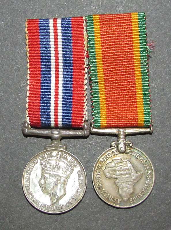 World War Two Miniature Pair