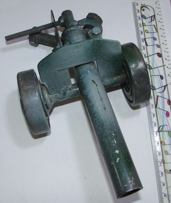 Unusual Piece - Metal Canon made from Scraps