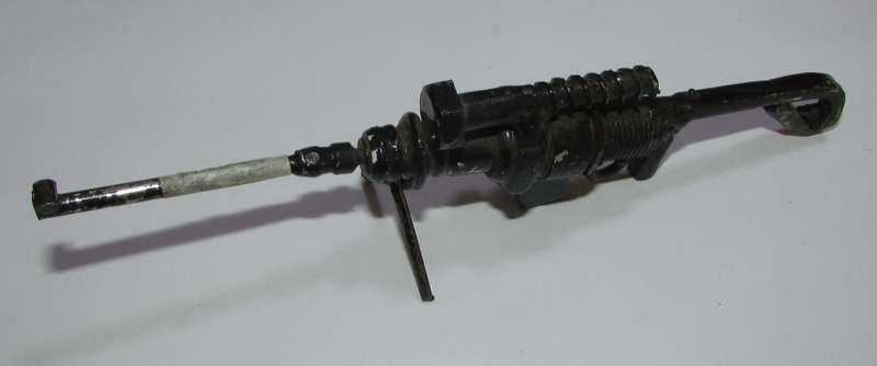 Unusual Piece - Metal Machine Gun made from Scraps