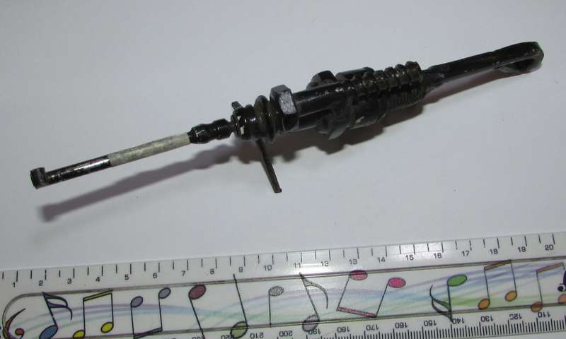 Unusual Piece - Metal Machine Gun made from Scraps