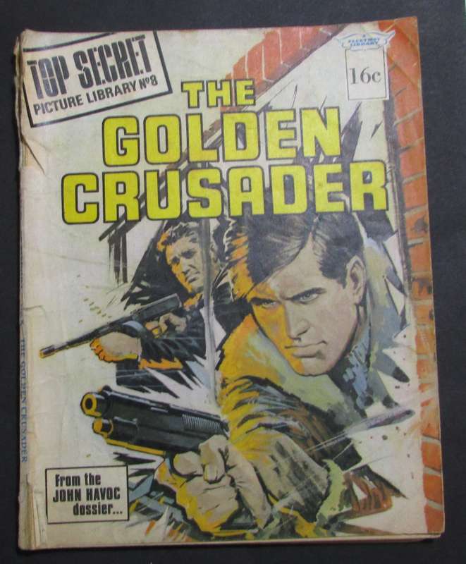 Wartime Comic - The Golden Crusader
