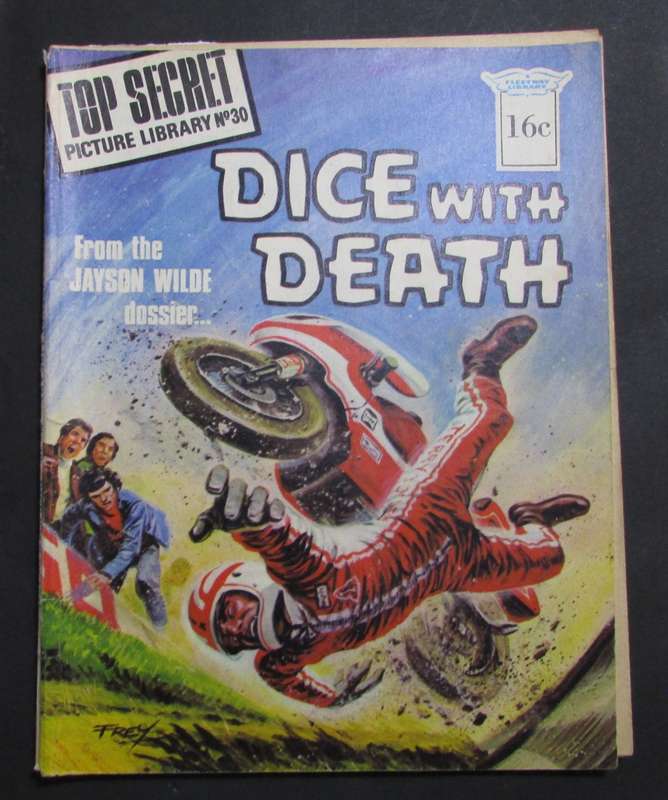 Wartime Comic - Dice with Death
