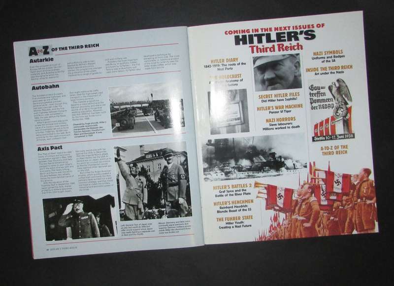 Collection of 15 Hitlers Third Reich Magazines - Sold Together