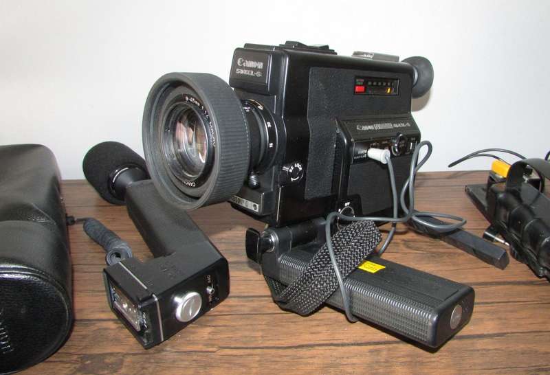 Vintage Canon Canosound 514XL-S Video Camera in Case - Immaculate and Working