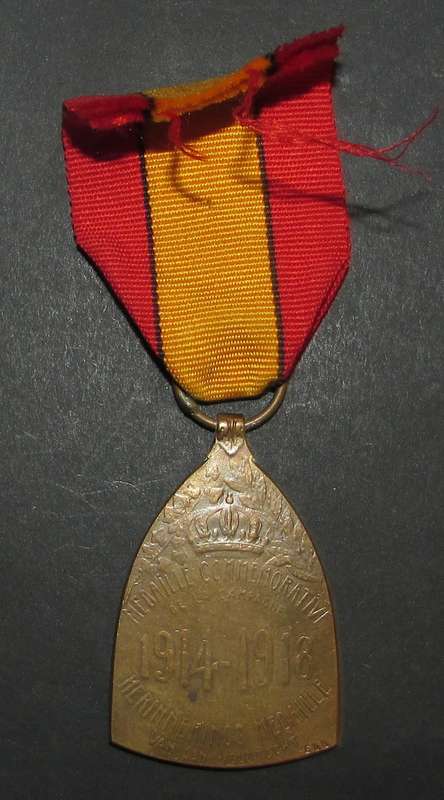 Full Size Belgium Medal