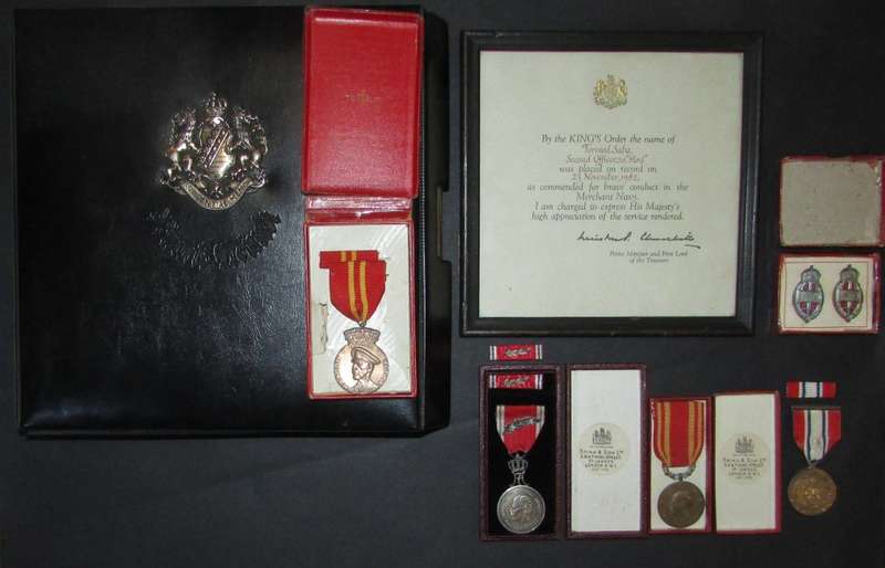 Special Norwegian Group with St.Olaf Medal with Oak Branch