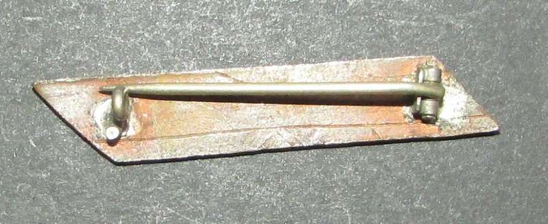 Boer War Trench Art - Siege of Kimberley Pin Badge