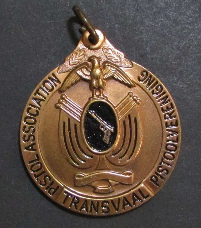 Transvaal Pistol Shooting Medal