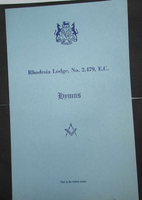 Central Africa - Freemasons Document