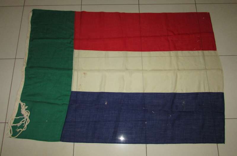 Vintage South African 4 Kleur Ceremonial Flag
