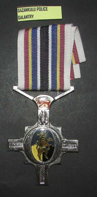 (Homelands) Gazankulu Police Full Size Gallantry Medal